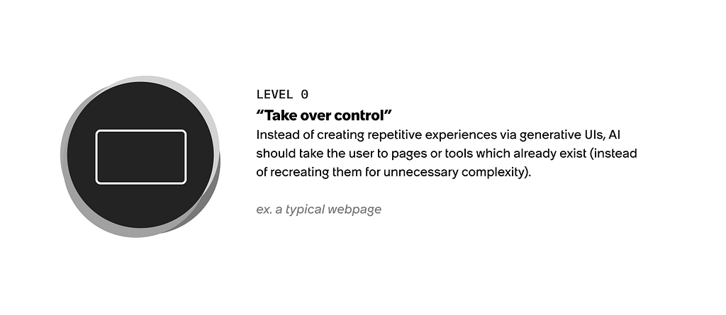 Circle with a general rectangle to symbolize a typical website or webpage.