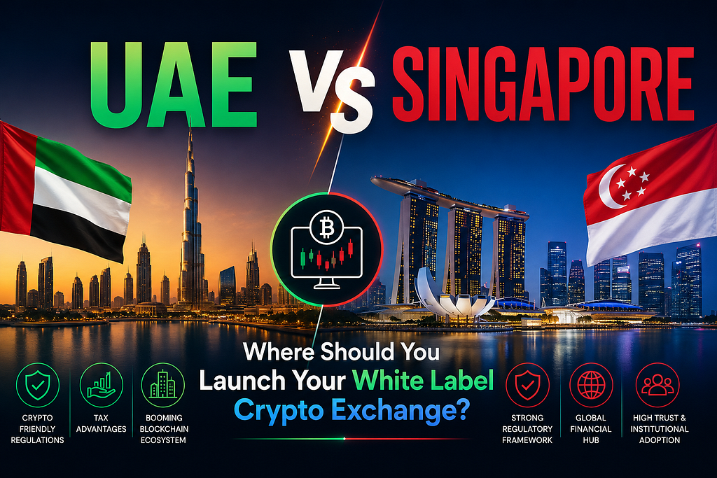 UAE vs Singapore: Where Should You Launch Your White Label Crypto Exchange?