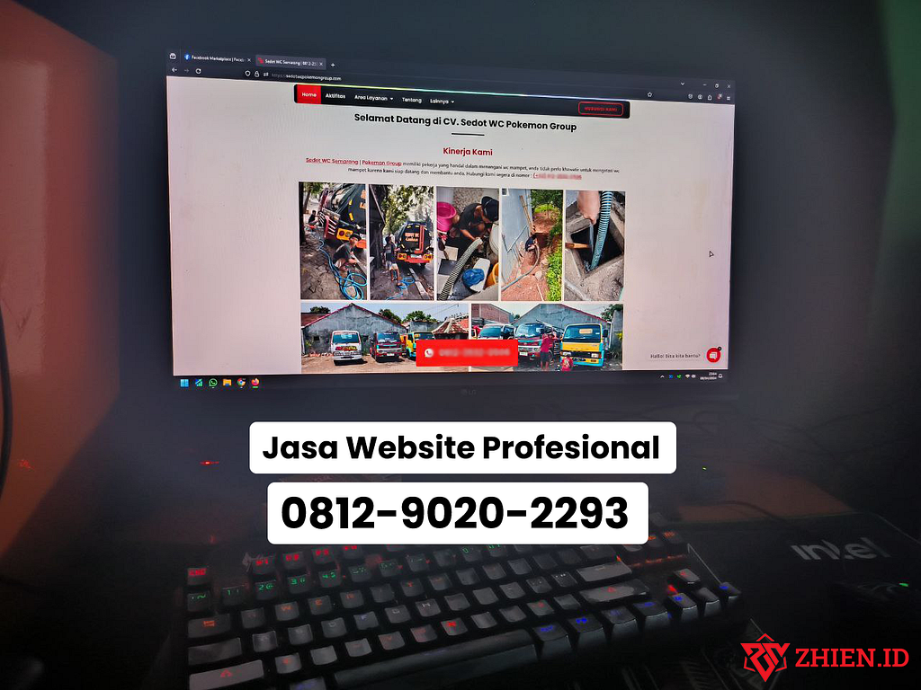 Layanan Jasa Website Sedot WC Terbaik di Kota Semarang