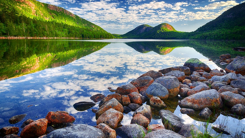 trails in Acadia National Park