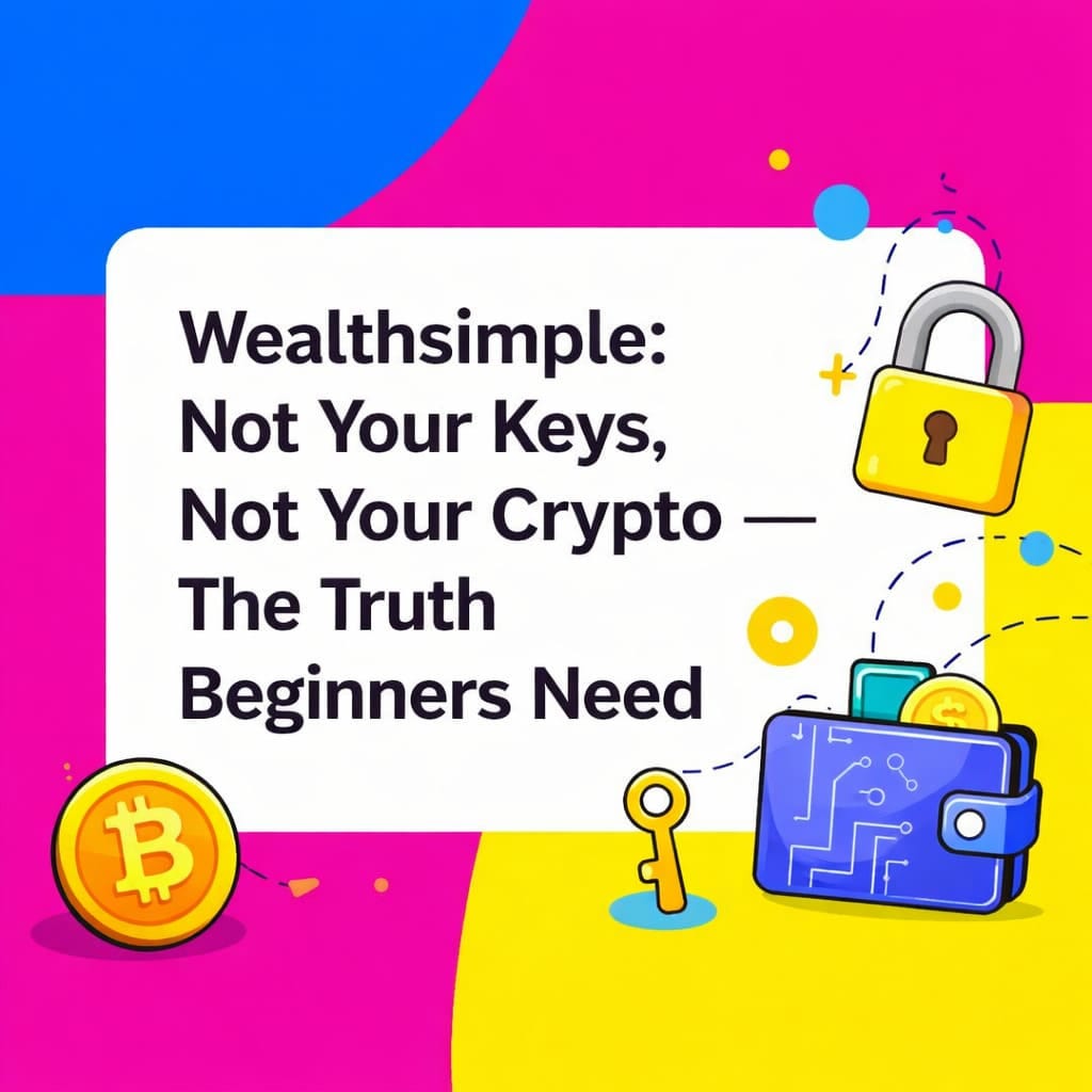 Wealthsimple: Not Your Keys, Not Your Crypto — The Truth Beginners Need
 …