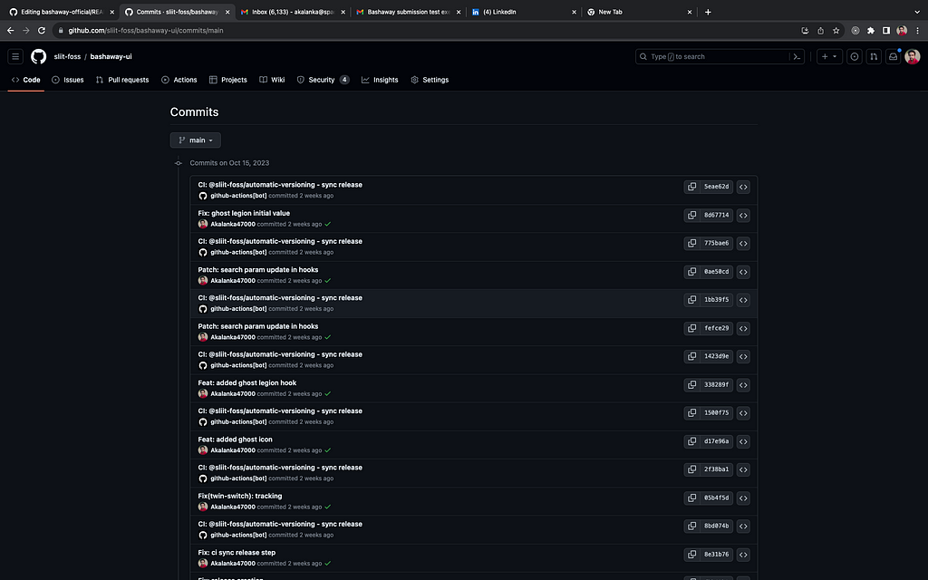 Automated Versioning