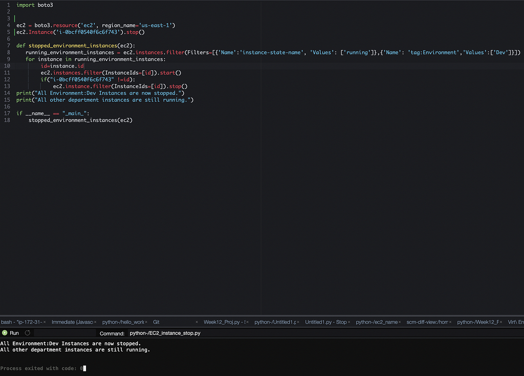 How to Stop & Start EC2 Instances Using Python | LaptrinhX