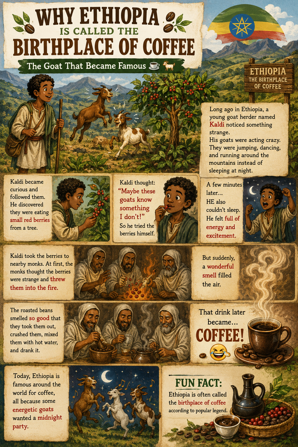 Why Ethiopia Is Called the Birthplace of Coffee?