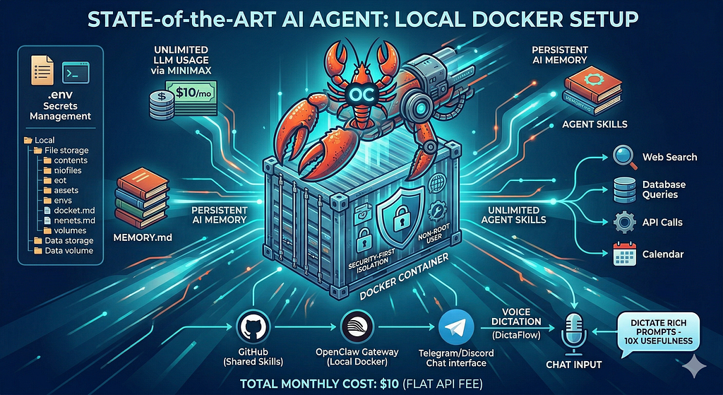 I’m Running a State-of-the-Art AI Agent for $10 a Month. Here’s Exactly How.