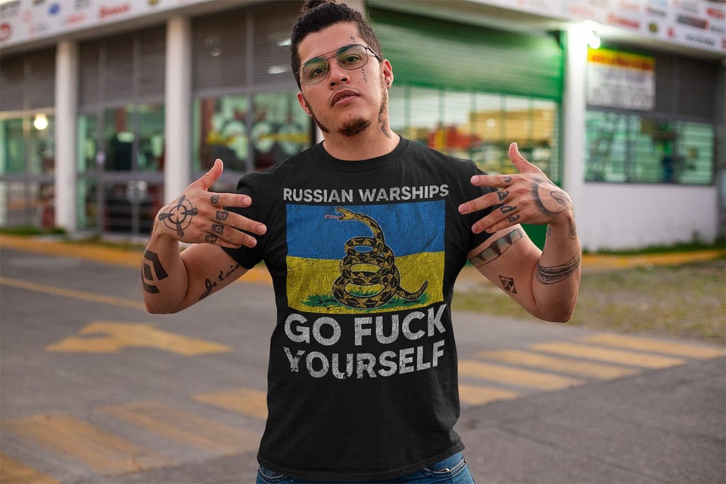 Russian Warship Go Fuck Yourself Shirt