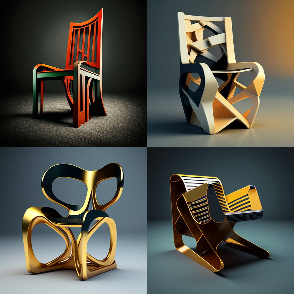 chairs, modern