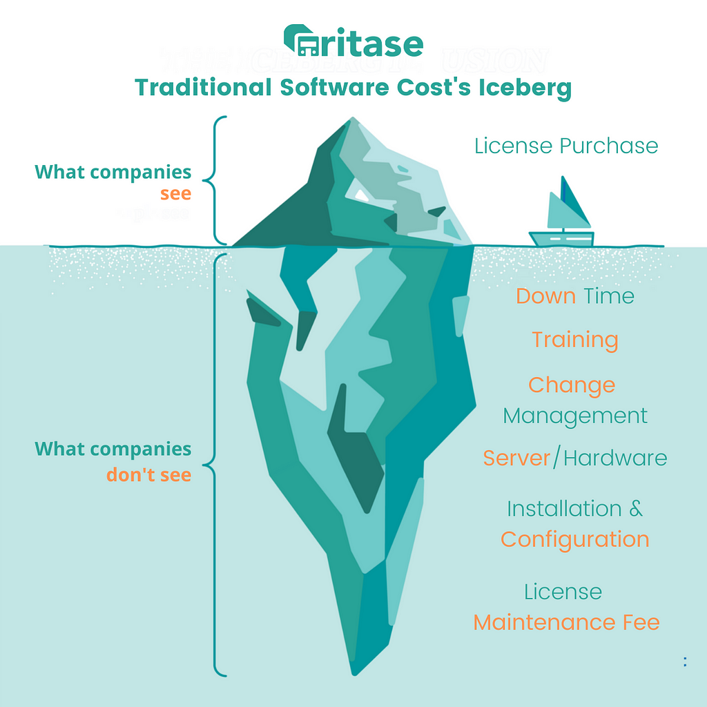 Software cost iceberg
