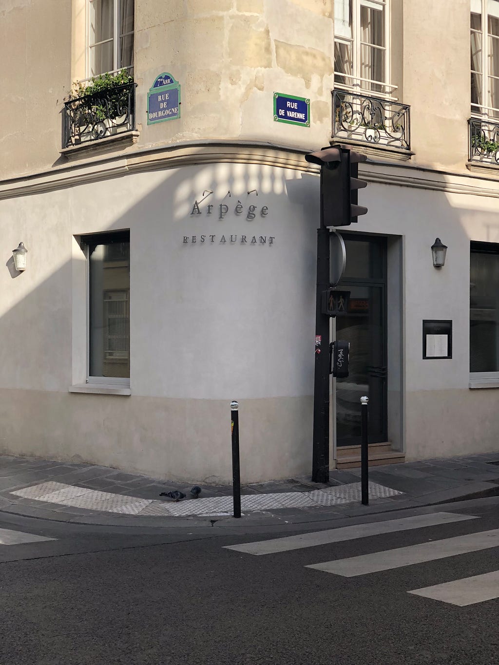 Arpège, 3 Michelin stars restaurant, Paris