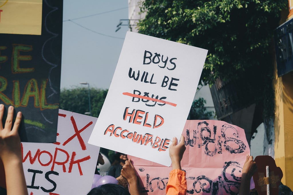 Women safety protests