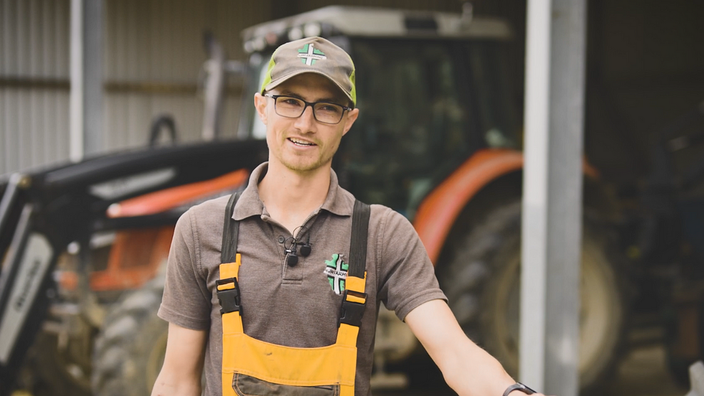 Livestock and field technician, Josh Misselbrook