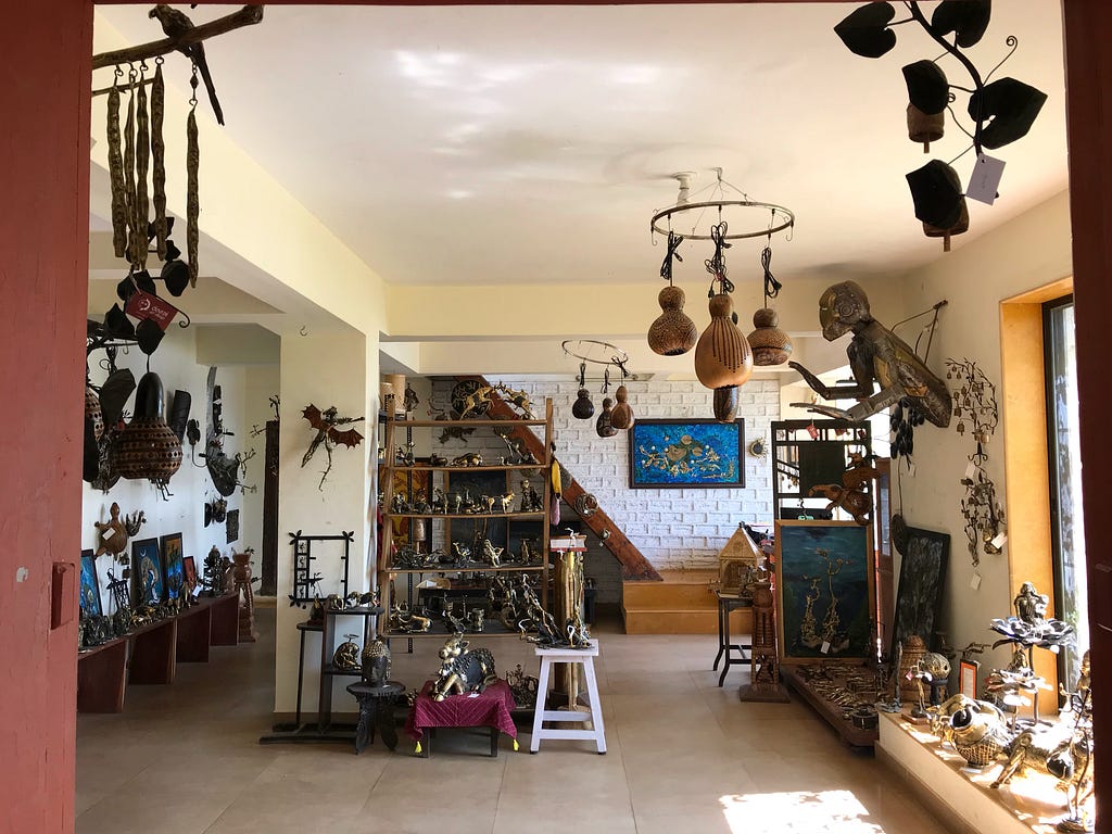 Devrai Art Village, an art gallery in Panchgani