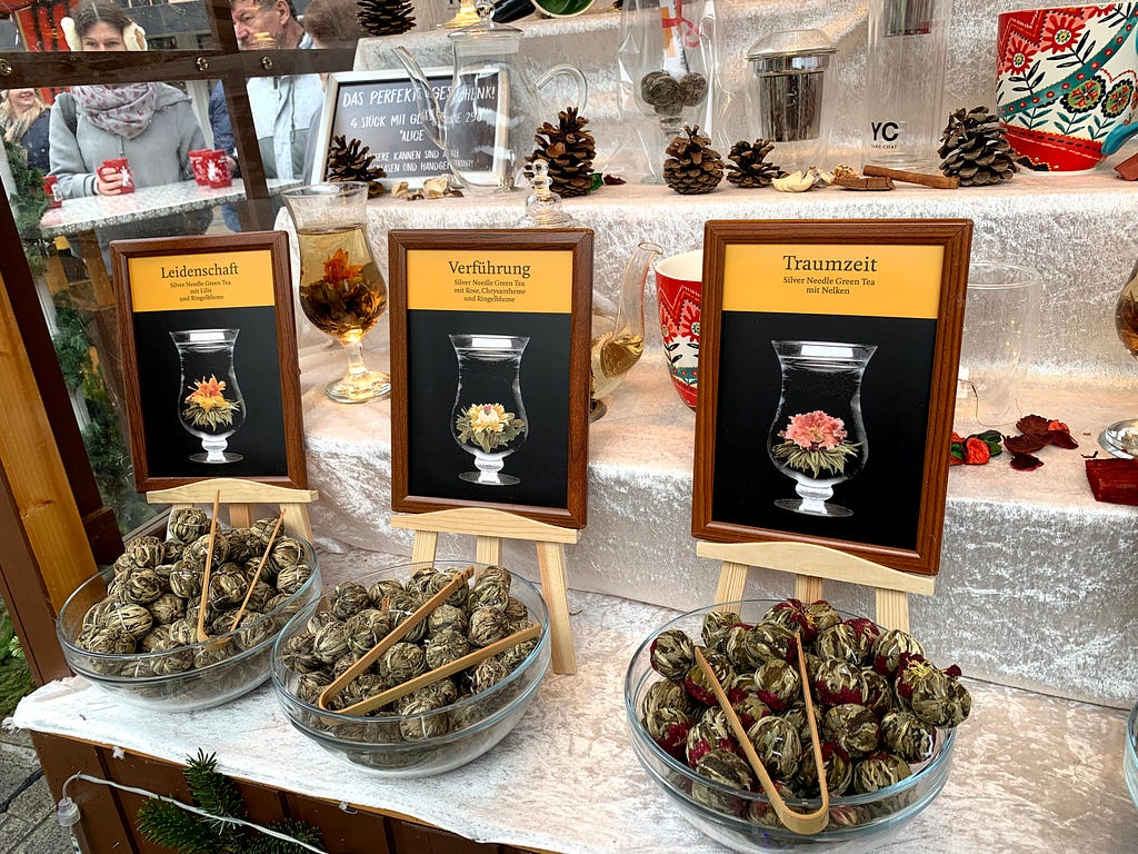 德國聖誕市集特色好物分享—茶球Teeblumen