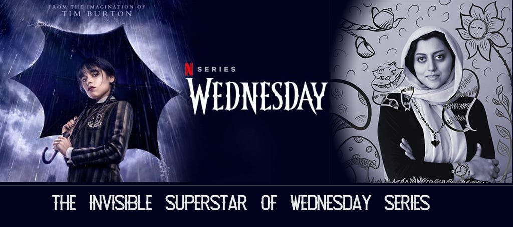 The Invisible Superstar of Wednesday, Colors in Storytelling , DOP, Hadis Malekie , Wafflensie