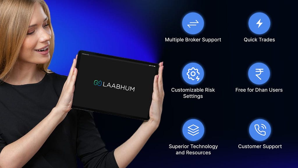 Laabhum is a pioneering trading platform designed to offer a seamless, efficient, and effective trading experience. Catering to both new and experienced traders, Laabhum integrates multiple brokers, allowing users to trade a wide range of financial instruments such as stocks, options, and equities.
