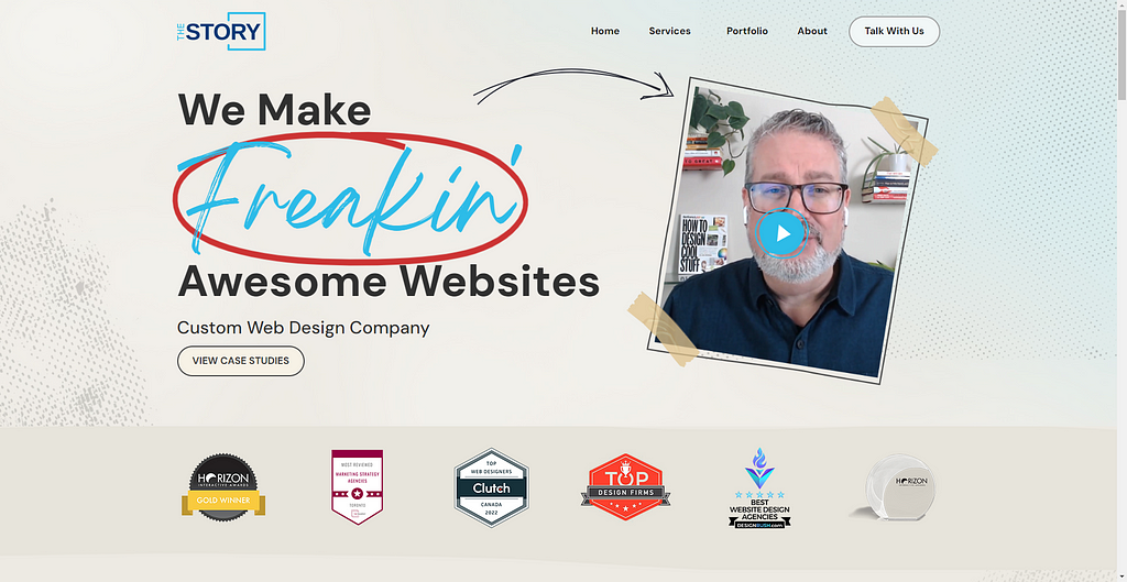 he Story Web Design