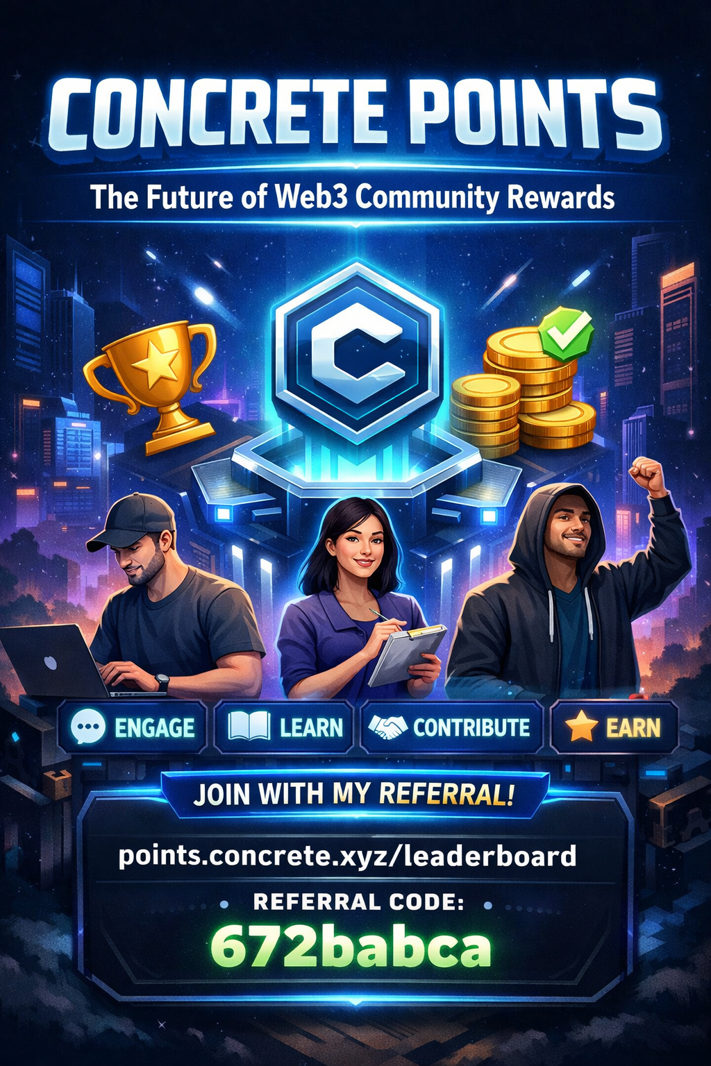 Concrete Points — The Future of Web3 Community Rewards