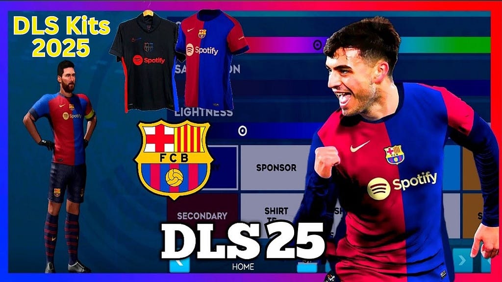 DLS Kits 2025 Logo Barcelona- Dream League Soccer 2025 Kits