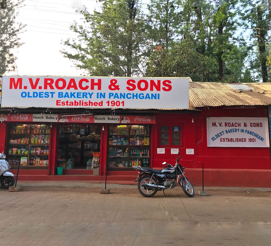 Roach bakery, Panchgani