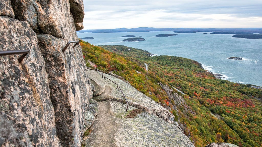 trails in Acadia National Park