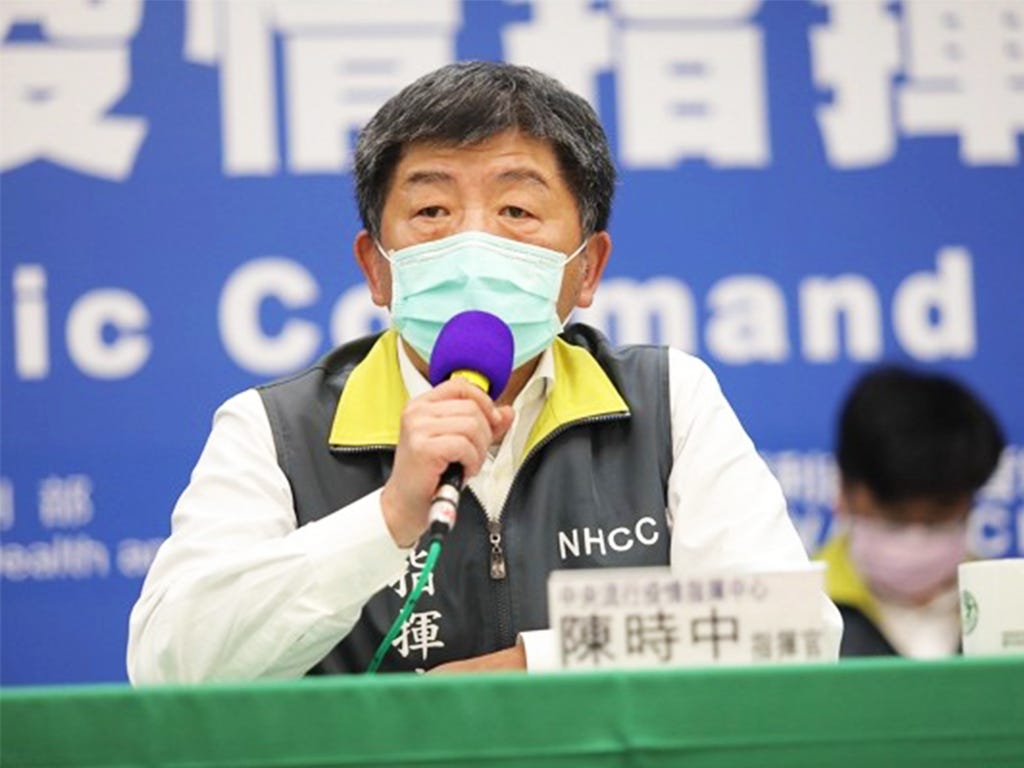Health Minister and CECC head Chen Shih-chung (CNA photo)