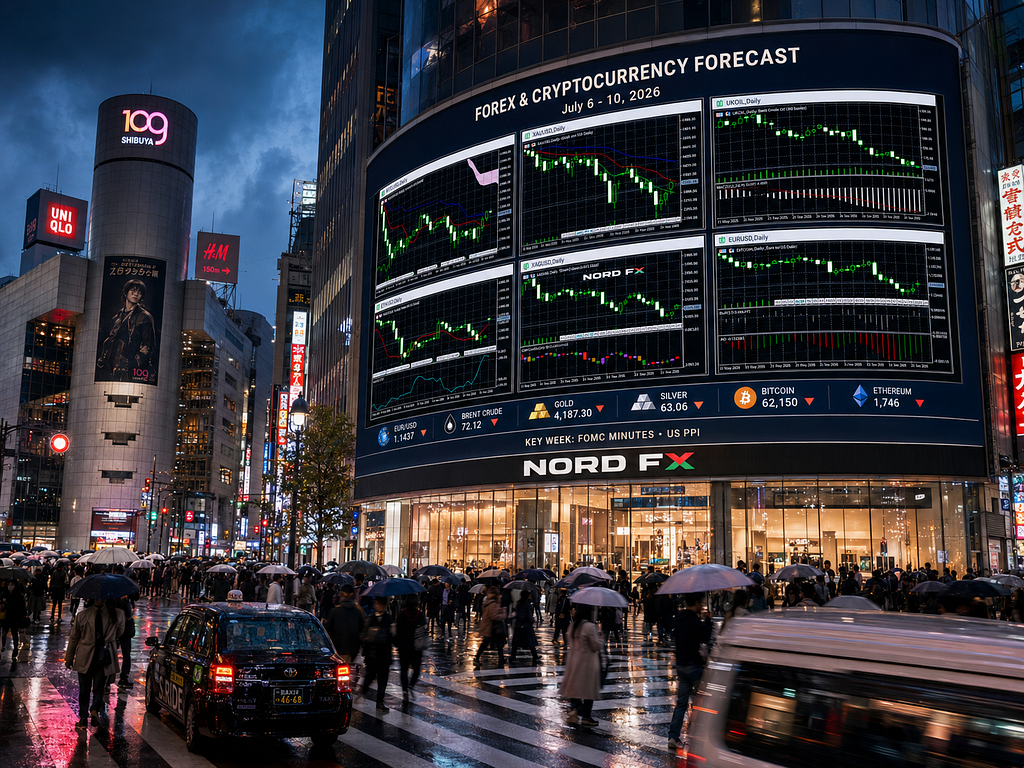 Forex & Cryptocurrency Forecast: July 6–10 | NordFX