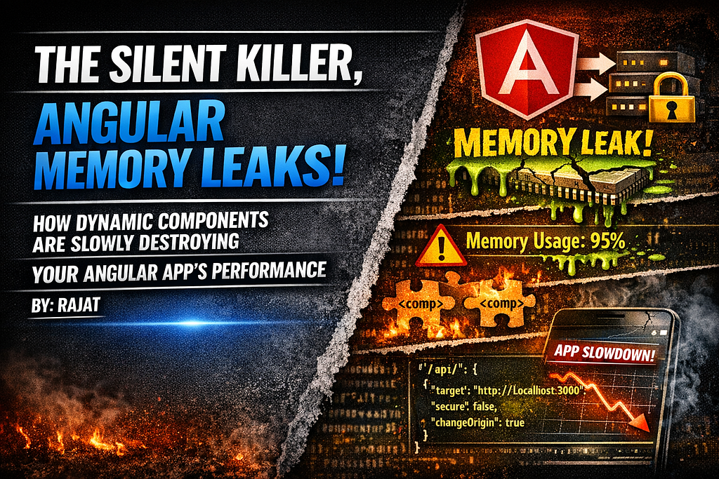 The Silent Killer, Angular Memory Leaks: How Dynamic Components Are Slowly Destroying Your Angular…