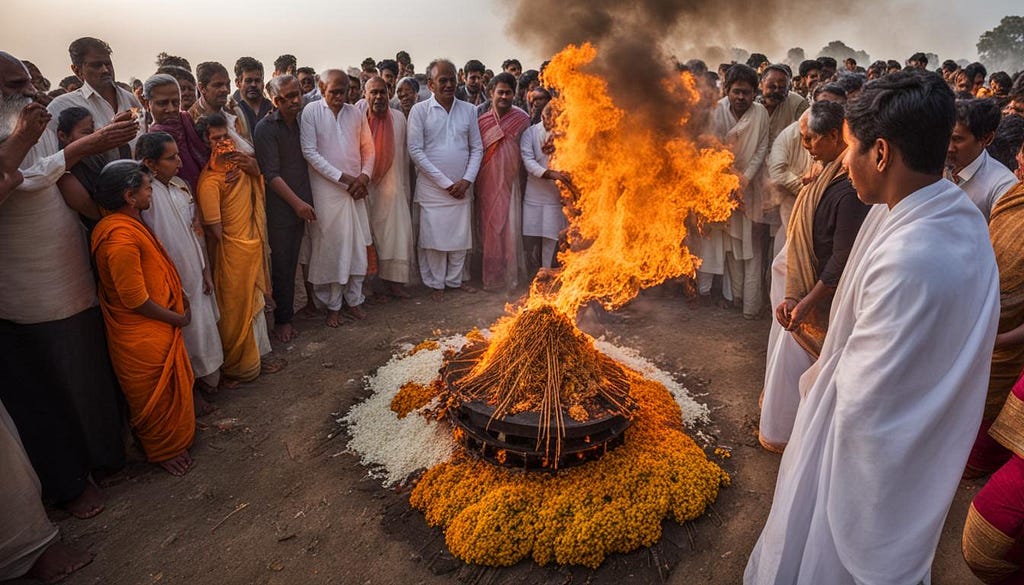 Hindu funeral customs and death rites provide comfort and solace to the bereaved by honouring the memory of the departed loved one. These essential sacraments stem from deep-rooted spiritual beliefs in karma, dharma, and the cycle of life and rebirth, guiding the soul on its journey to the next phase of existence. In this comprehensive guide, you will unravel the intricacies of Hindu death rites and explore the rich tapestry of rituals, offerings, and prayers that are vital to these sacred obser