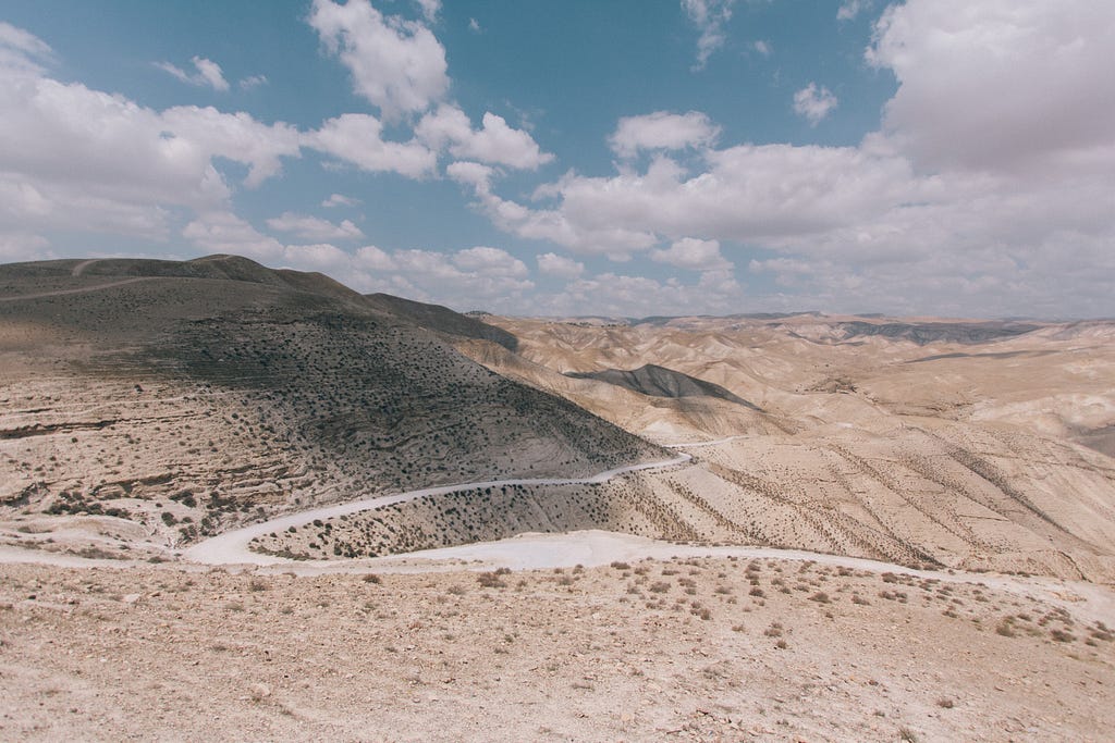 Arad, Israel — Photo by Robert Bye https://www.robjbye.com/