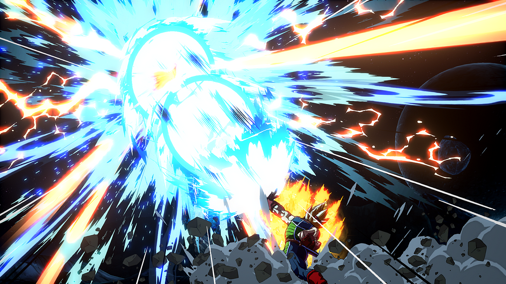Raggio energetico in Dragon Ball FighterZ
