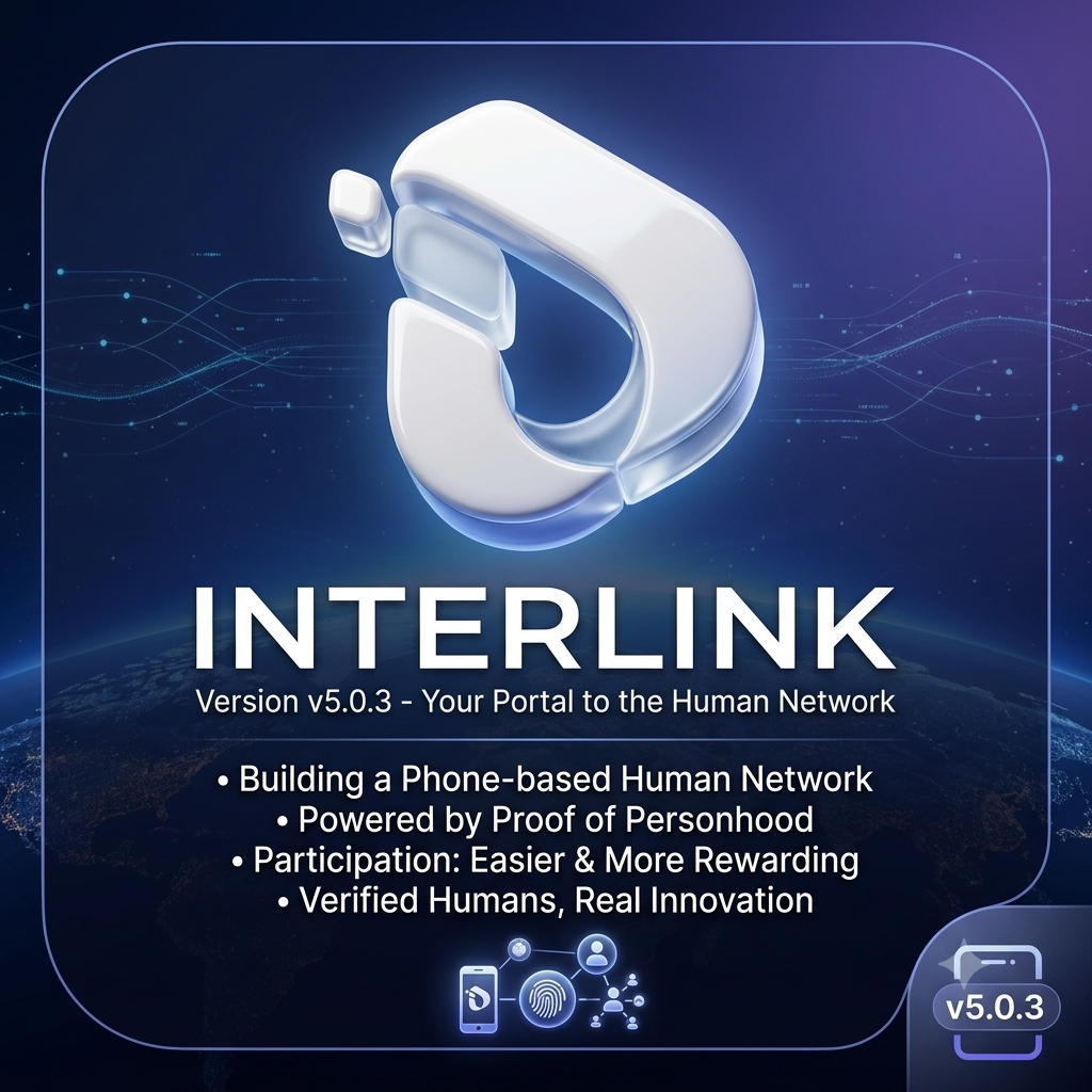 InterLink isn’t just another chain it’s building a phone-based Human Network powered by Proof of…