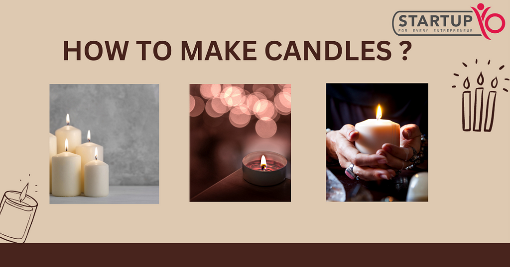 How to make candles.