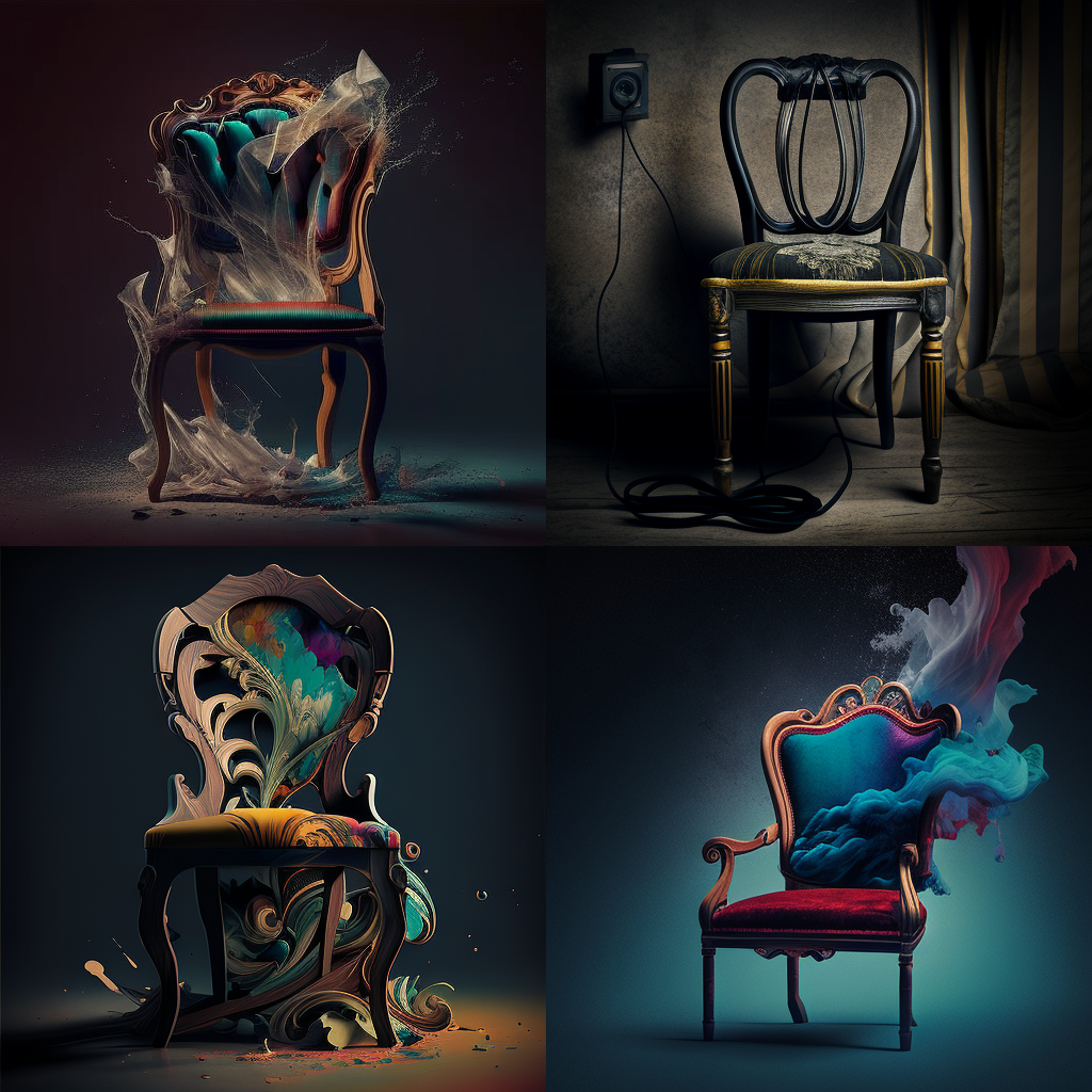 chairs, melodrama