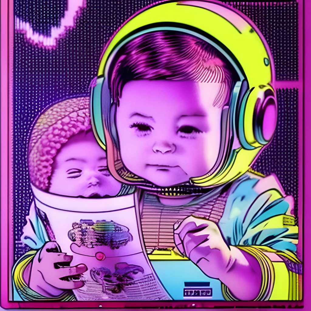 “Baby Artificial Intelligence” Generated by Canva’s Generative AI