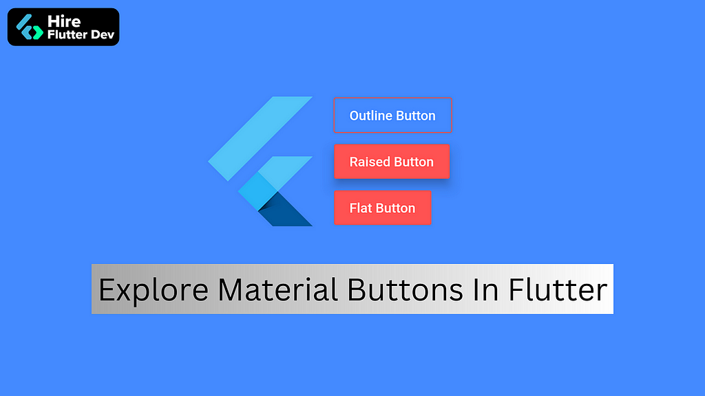 Material Buttons In Flutter