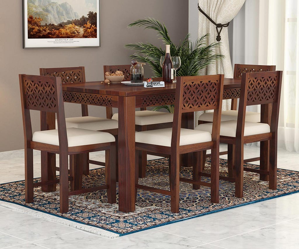 Dining Table 6 Seater | Dining Table Online | Modern Dining Table | 6 Seater Dining Table | Six Seater Dining Table | Dining Table 6 Seater Online