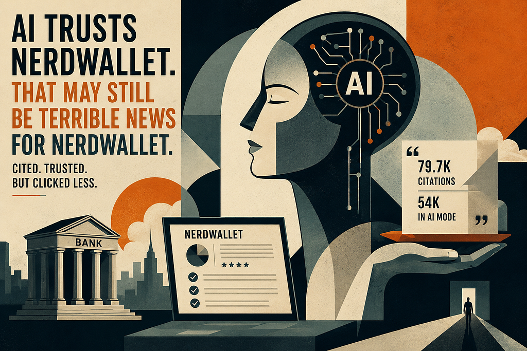 AI Trusts NerdWallet. That May Still Be Terrible News for NerdWallet.