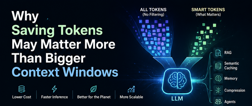 Why Saving Tokens May Matter More Than Bigger Context Windows