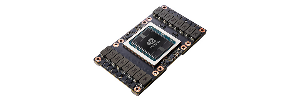 An NVIDIA V100 GPU