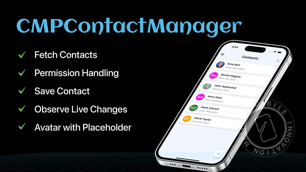CMPContactManager: Dealing with contacts made easy in Compose Multiplatform