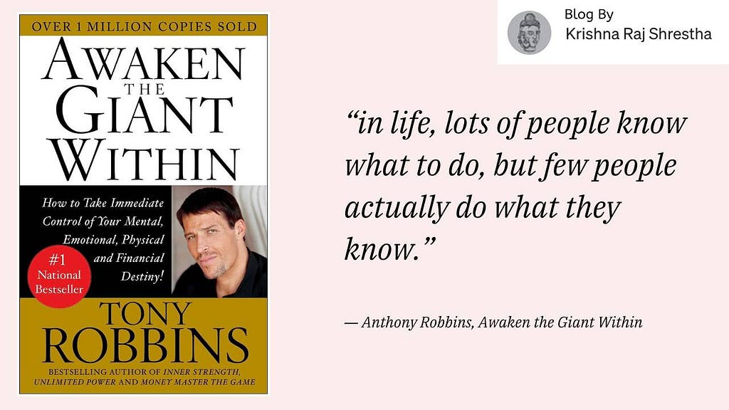Awaken the Giant Within by Tony Robbins (1991)