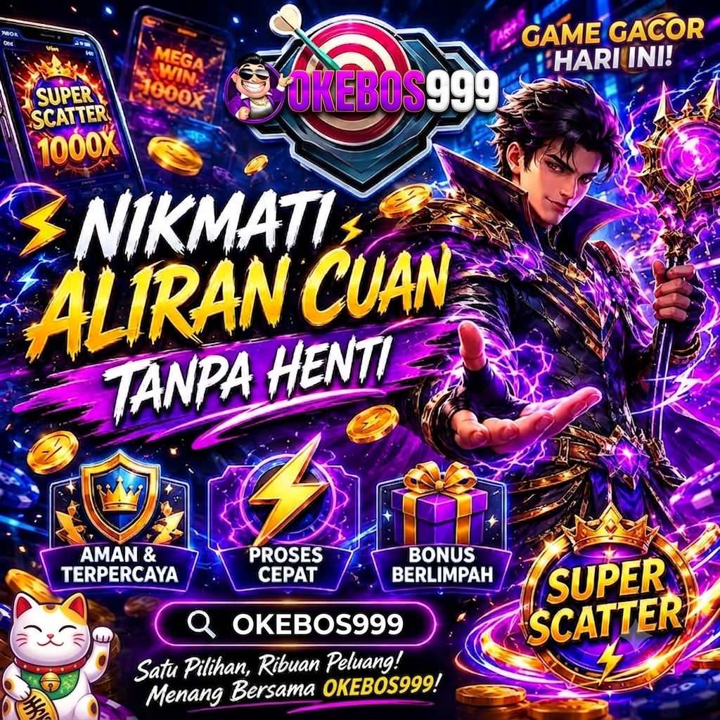 SELAMAT DATANG DI OKEBOS999 — SITUS SLOT ONLINE NOMOR 1 DI DUNIA YANG PALING GACOR DAN…