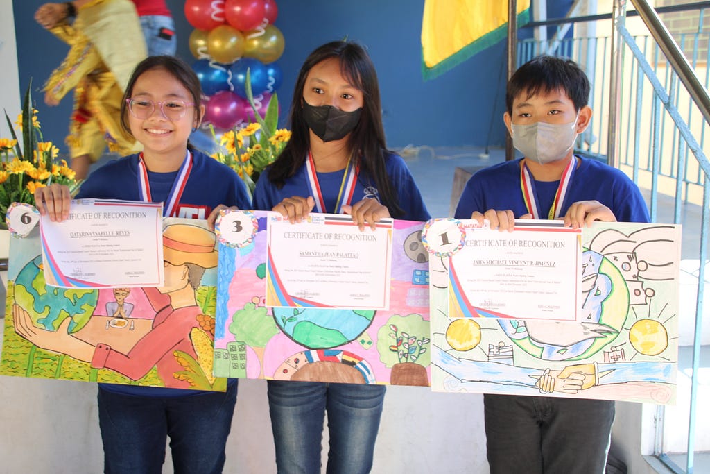 Poster Making Contest Winners