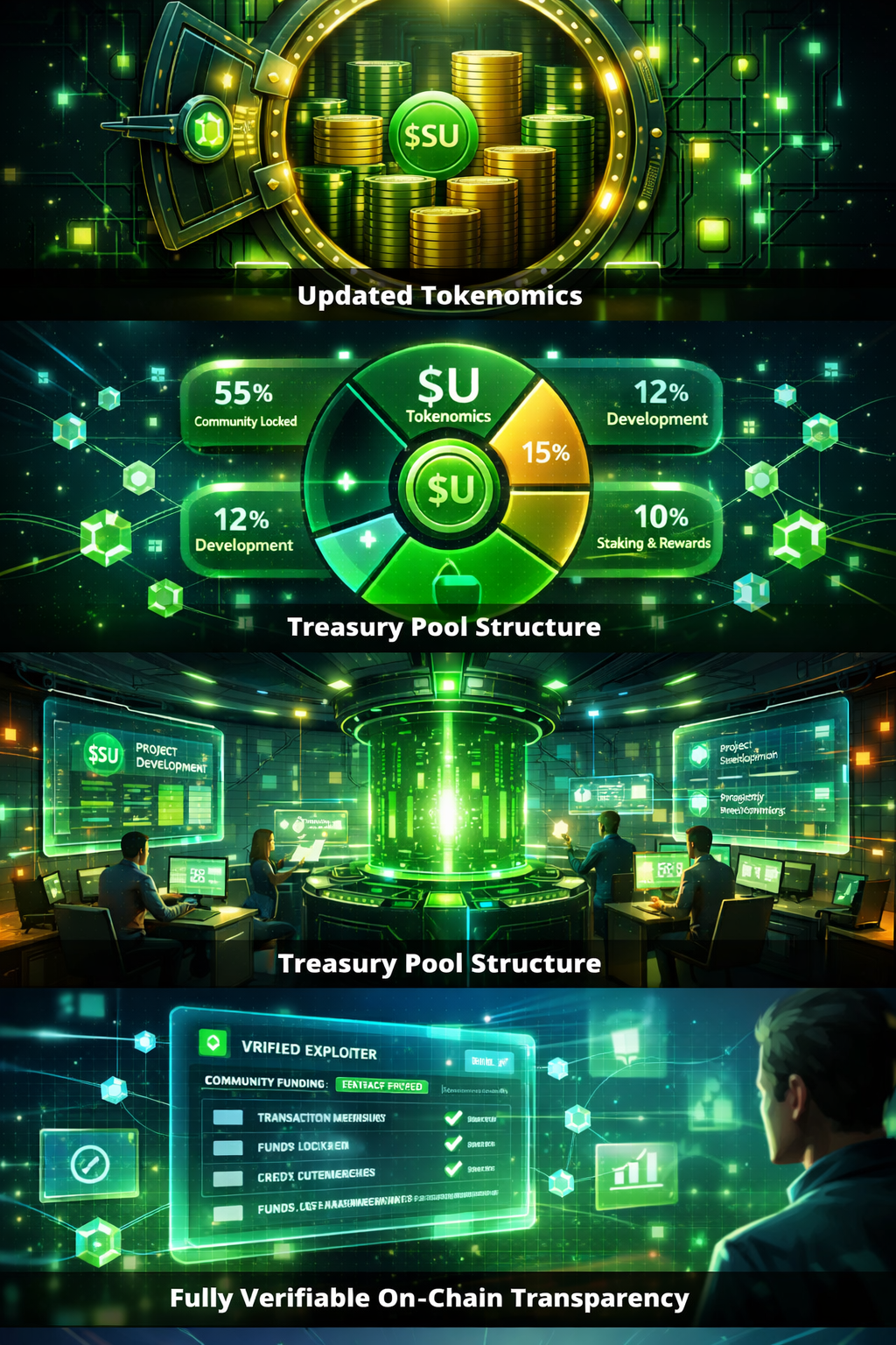 SANITY UNITED’S TOKENOMICS UPDATE: A COMMUNITY’S FIRST ECONOMIC MODEL BUILT FOR SUSTAINABILITY