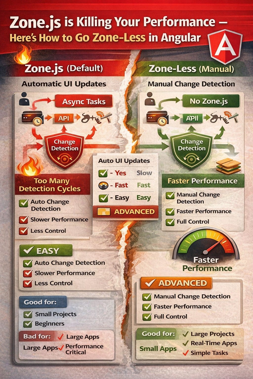 Zone.js is Killing Your Performance Here’s How to Go Zone-Less in Angular