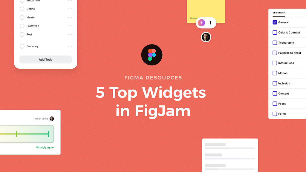 5 Top Figjam Widgets