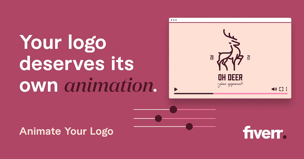 Fiverr: Animate your logo
