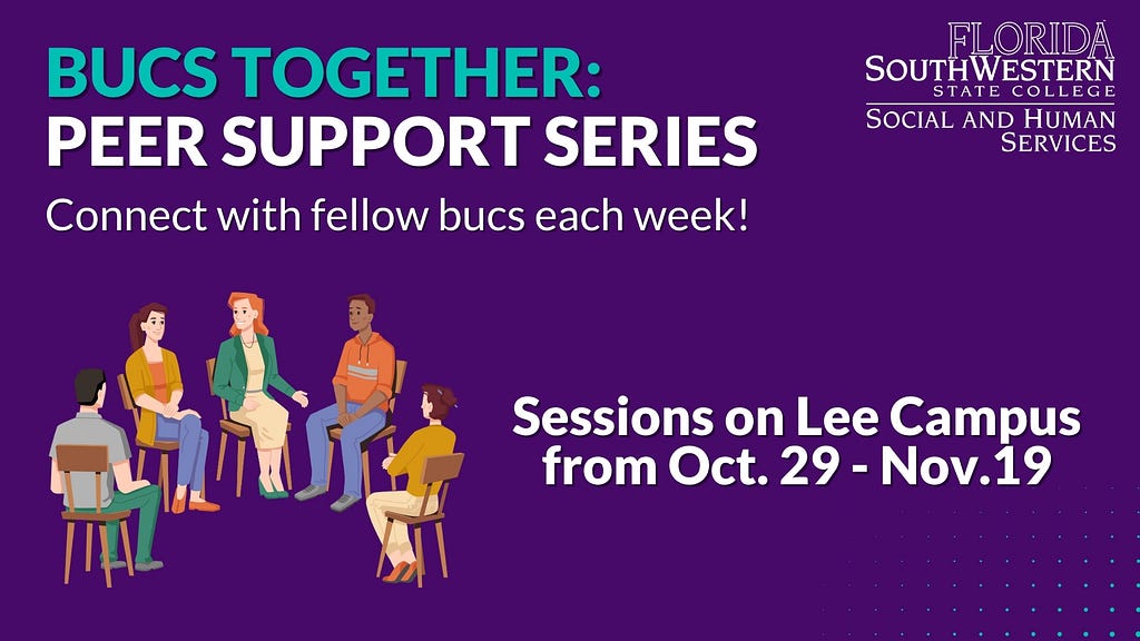 Bucs Together: Peer Support Series Fall 2025 Edition