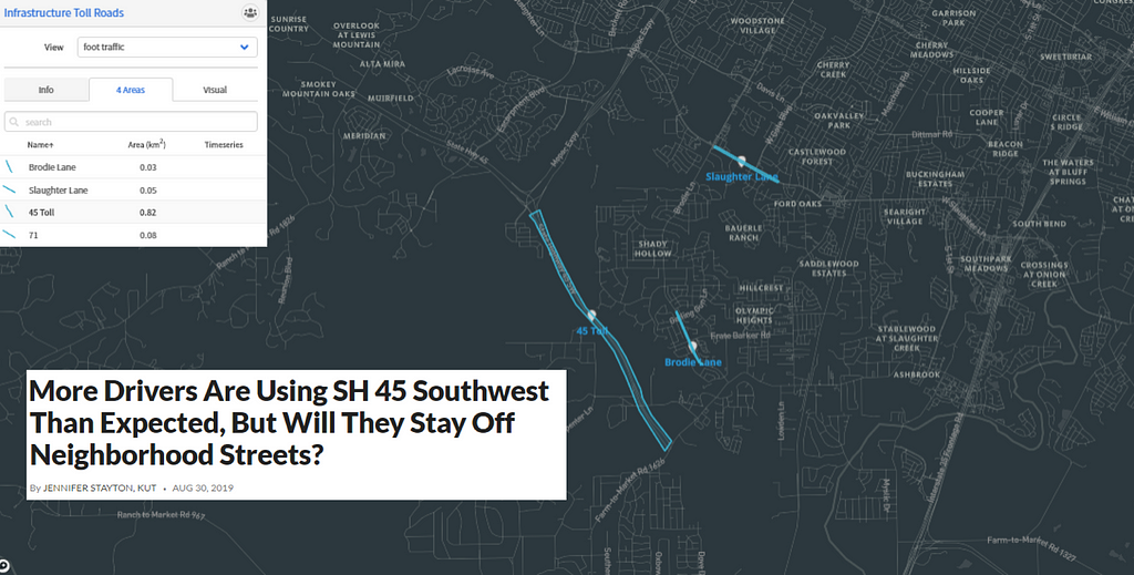 45 Toll Opening