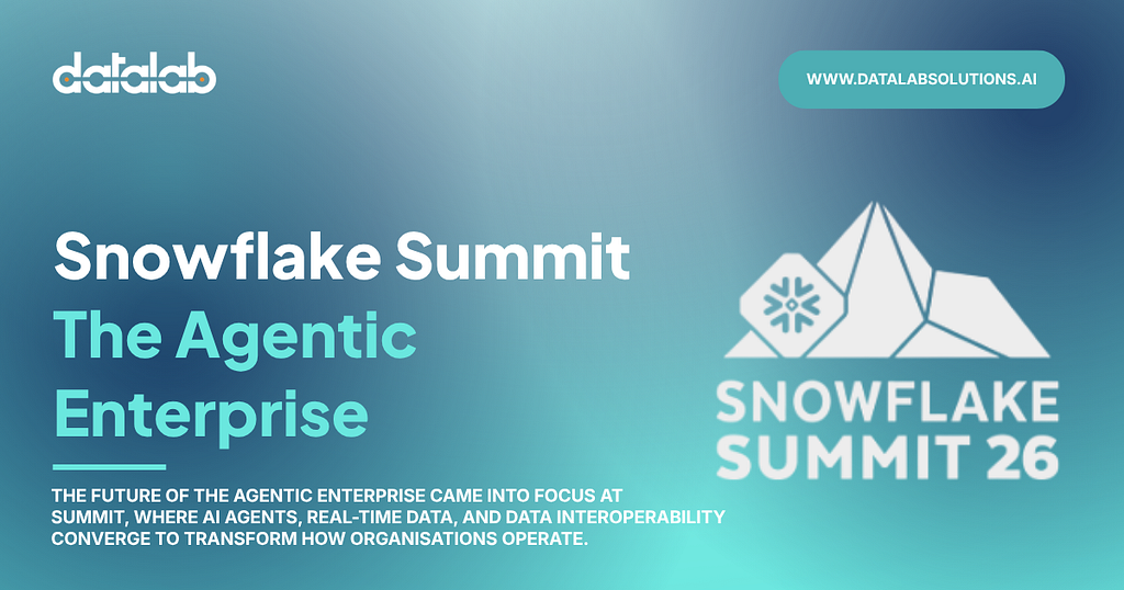 Architecting the Agentic Enterprise: Key Takeaways from Snowflake Summit 2026